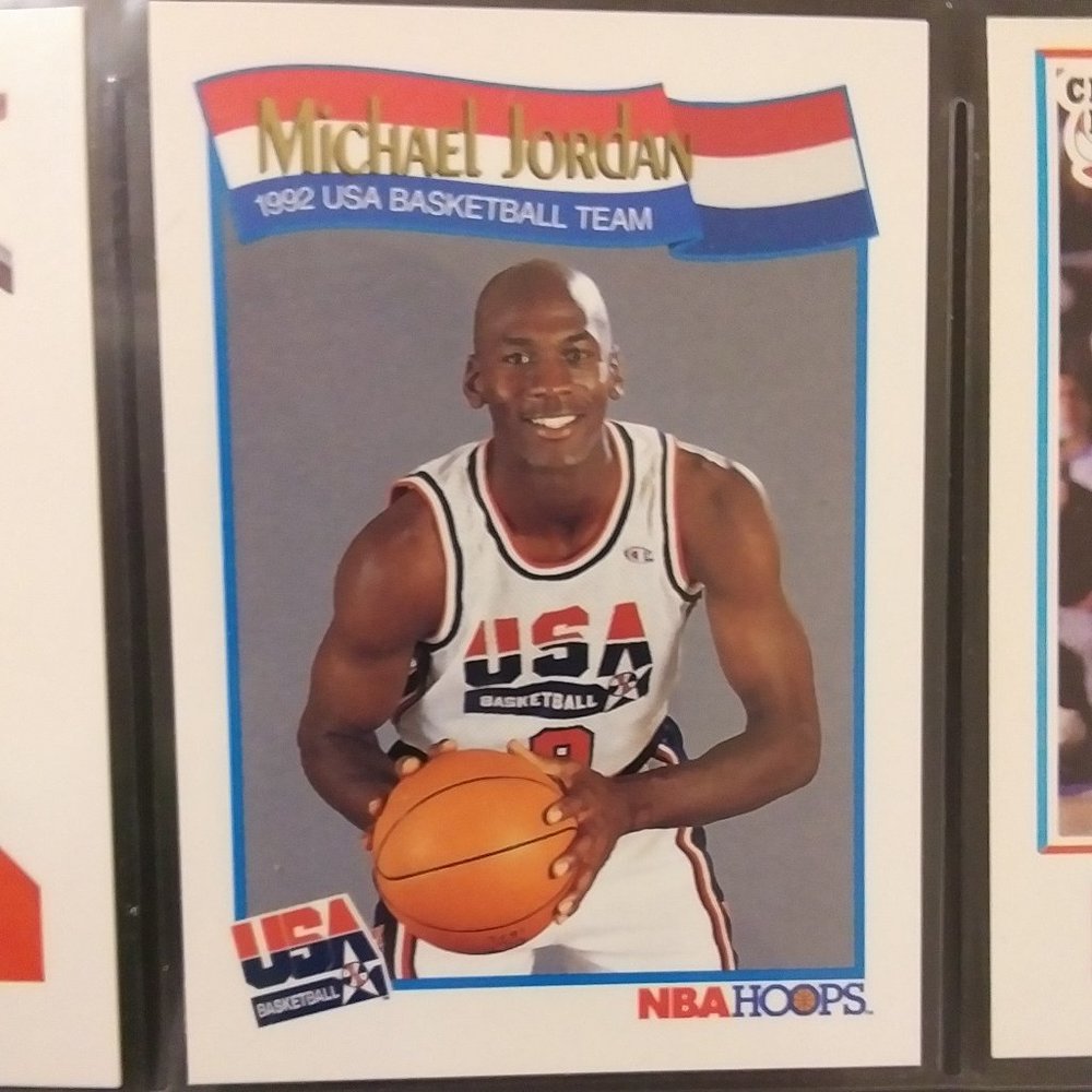 Michael Jordan USA Basketball Card collectible